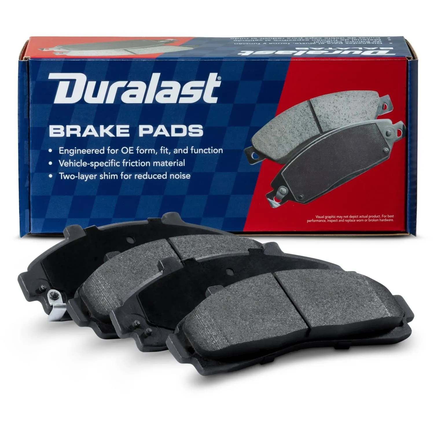 Balatas Semi-Metalicas Duralast MKD652
