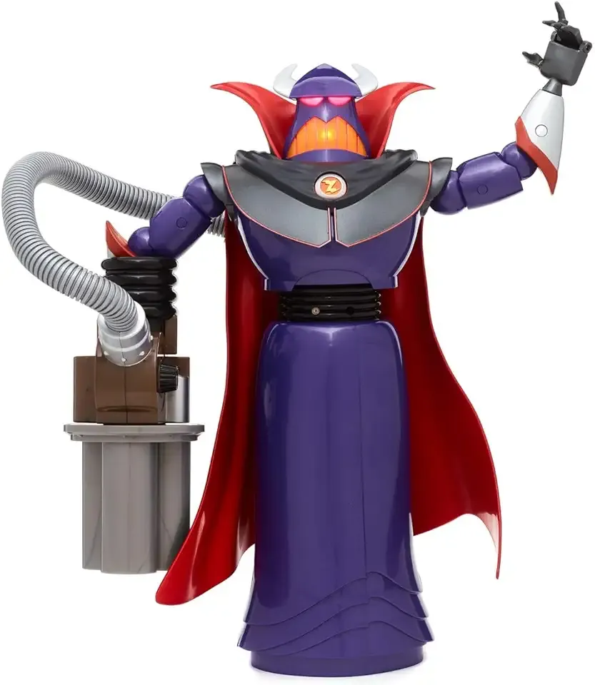 Disney Store Official Zurg Talking Action Figure from Toy Story, Features Sounds and Phrases from the Movies, Interacts with Other Figures and Toys