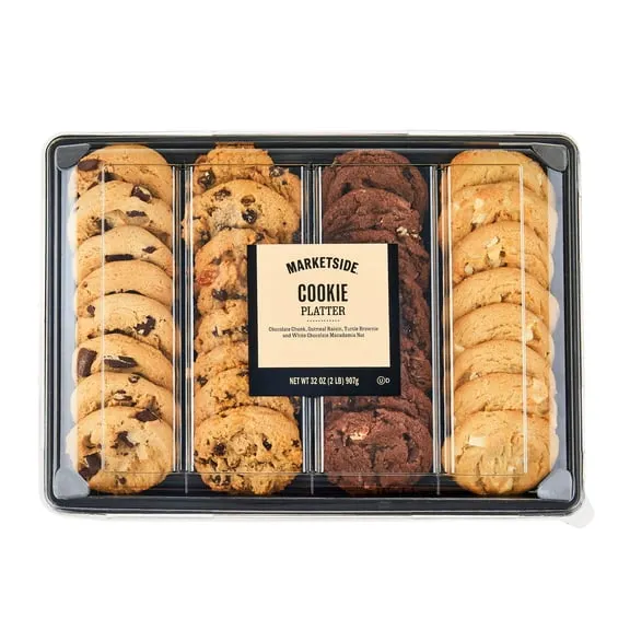 Best seller, Marketside Cookie Platter, 32 oz, 32 Count $11.97 37.4 ¢/oz