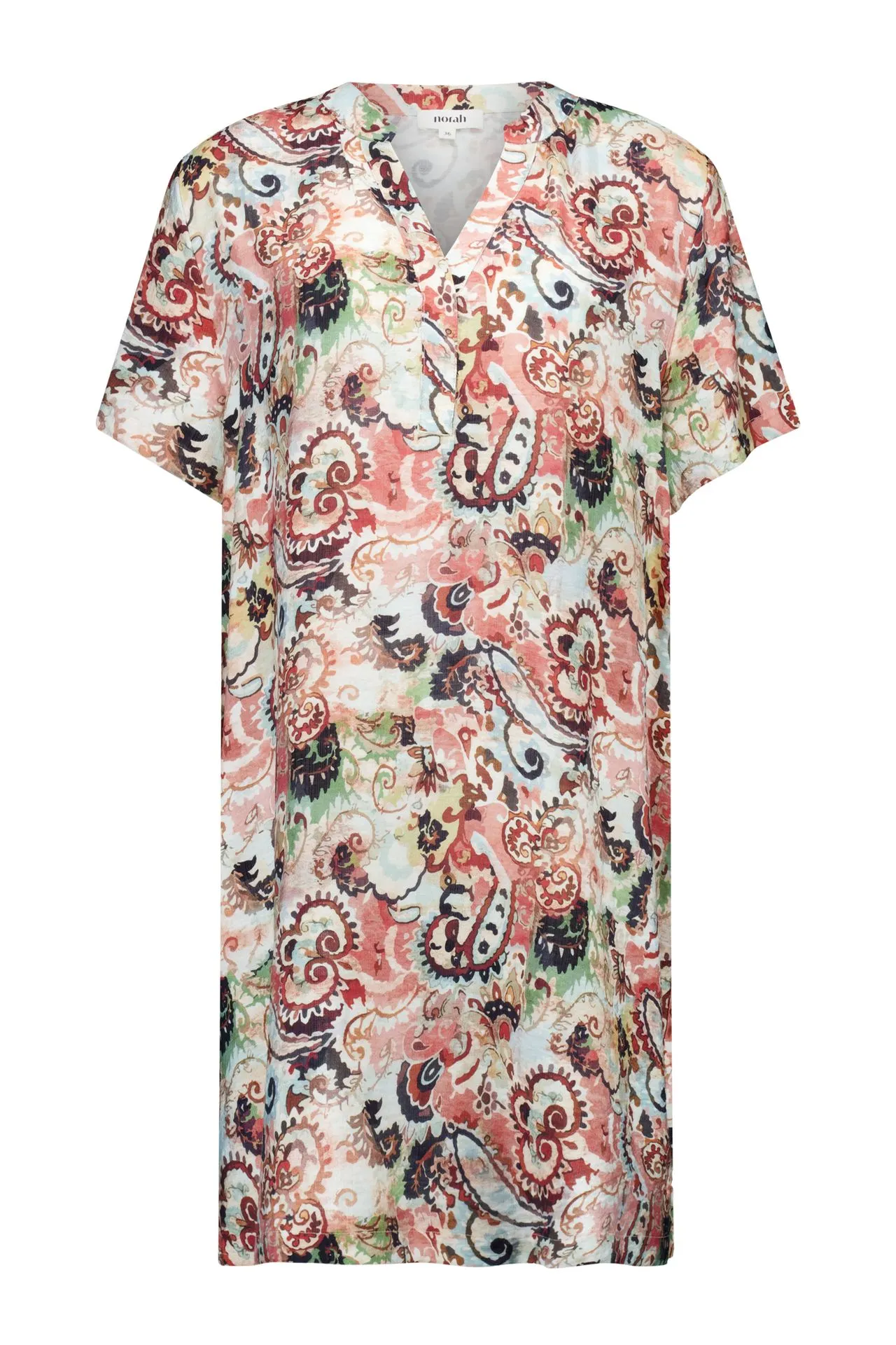 Kleurrijke midi jurk