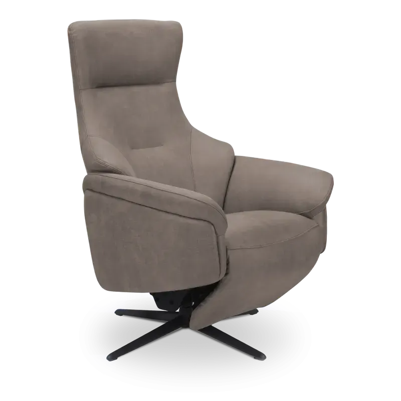 Relaxfauteuil Impreza - handmatig - microleder Oxx Clay