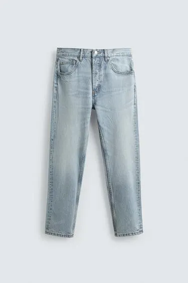 SLIM CROPPED FIT JEANS