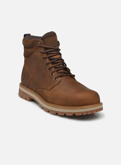 Veterlaarsjes Britton road mid lace waterproof boot heren bruin