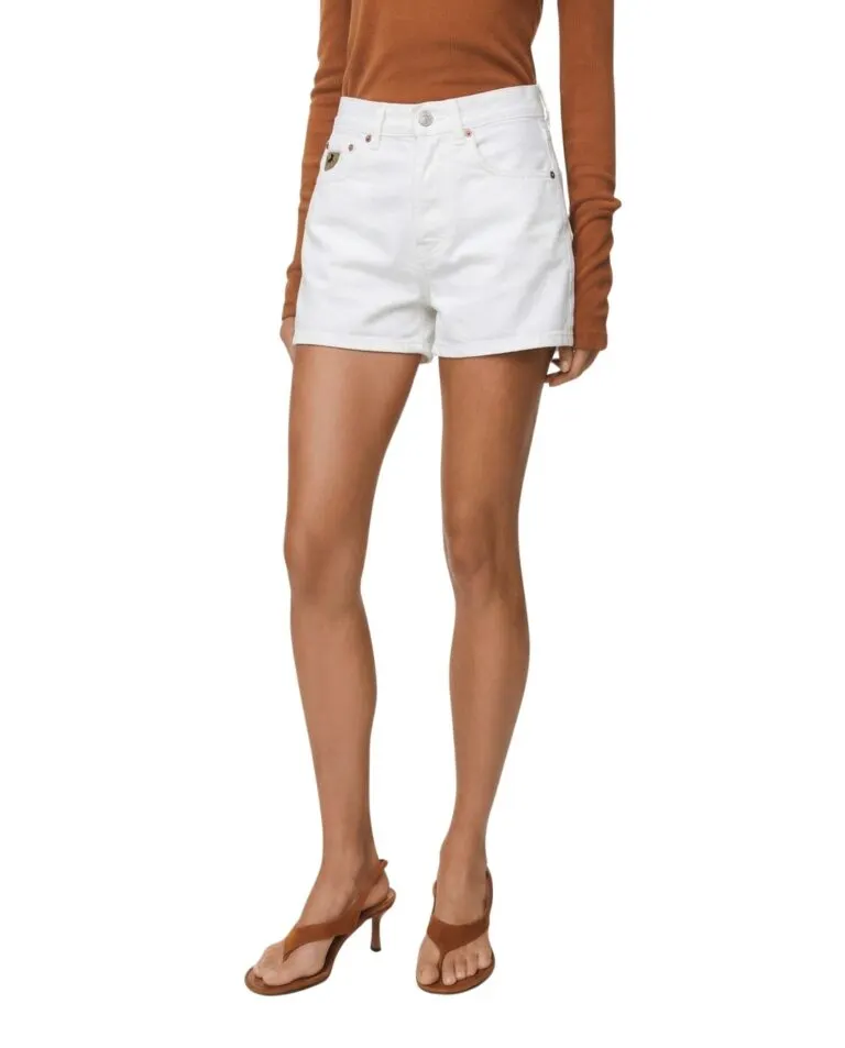 Sandra-C Shorts - Hvit