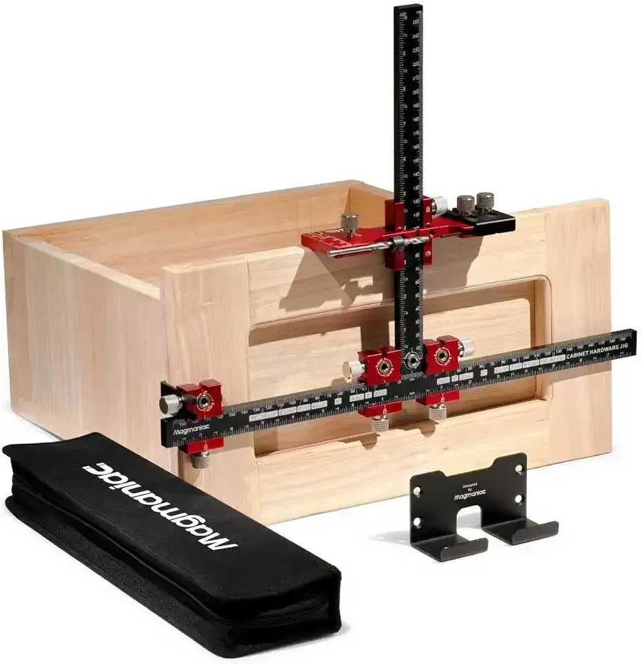Cabinet Hardware Jig, Cabinet Drawer Pull Jig, Cabinet Pull Template Tool