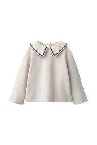 KNIT JUMPER WITH RICKRACK COLLAR