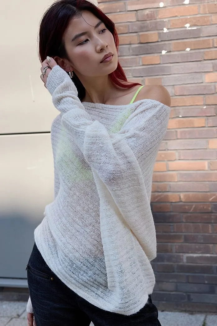 Top Poncho Trasparente UO Sidney