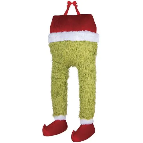 Dr. Seuss® 33" Grinch Fuzzy Legs Tree Accessory