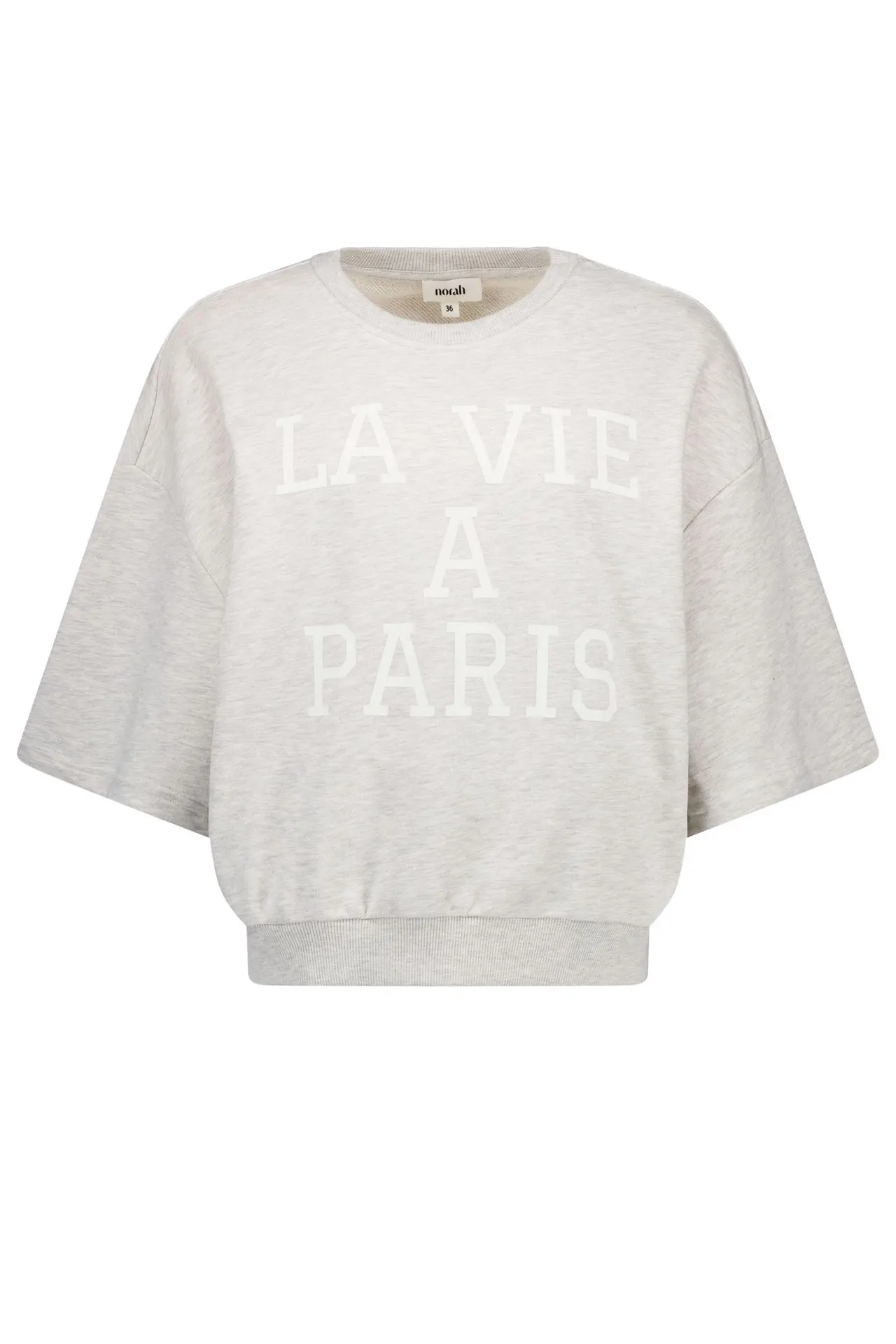 Grijze sweater "La vie á Paris"