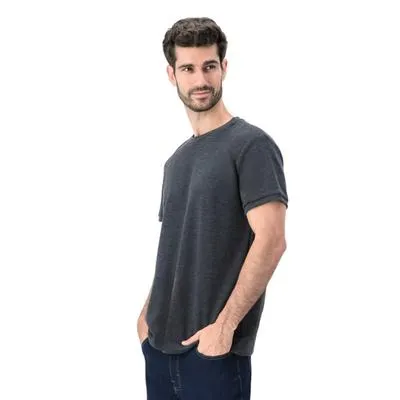 Playera Hummo Hombre Básica Lisa Gris