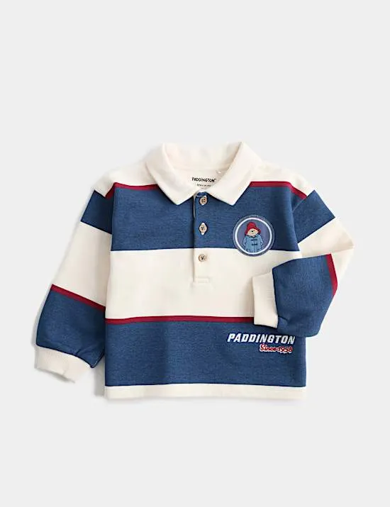 Paddington™ Rugby-Oberteil mit hohem Baumwollanteil (0–3 Jahre)