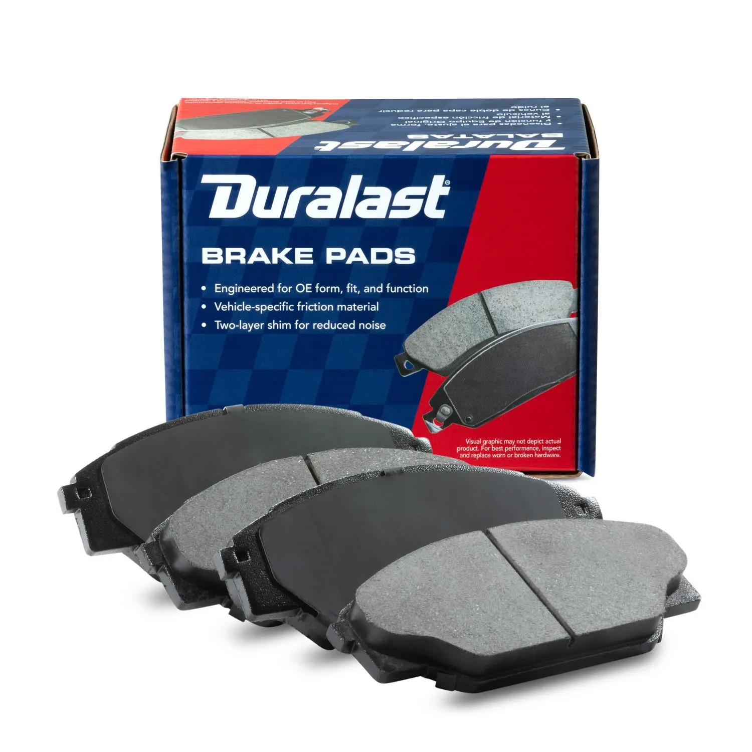 Duralast Semi-metallic Brake Pads MKD605