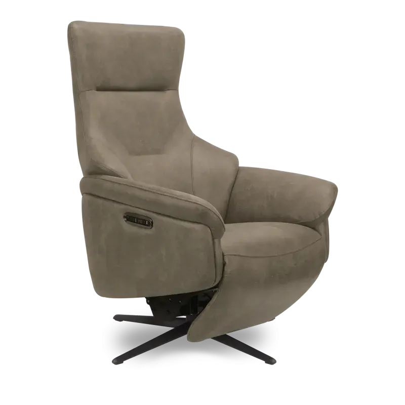 Relaxfauteuil Siesta - elektrisch + accu - microleder Oxx Forest