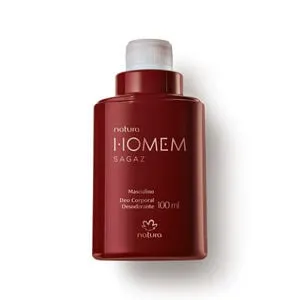 Refil Desodorante Corporal Masculino Natura Homem Sagaz 100ml