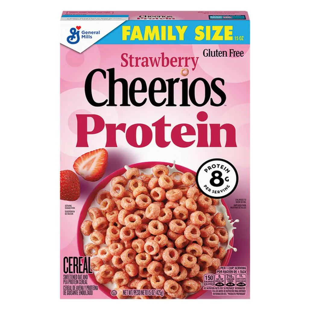 General Mills Straw Cheerios Protein