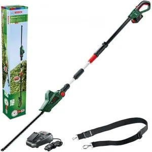 Tagliasiepi universale HedgePole 18 aste - Bosch - con batteria 18V 2,5Ah - caricabatteria - 06008B3000