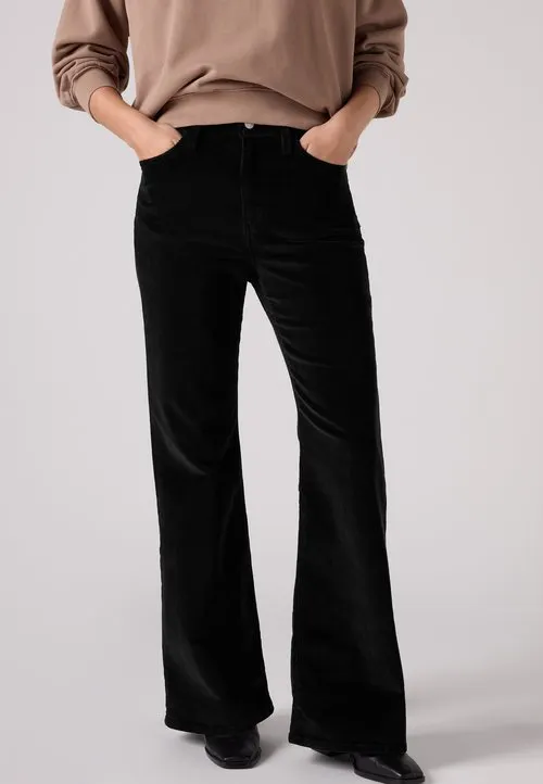 RIBCAGE FLARE - Flared jeans - meteorite