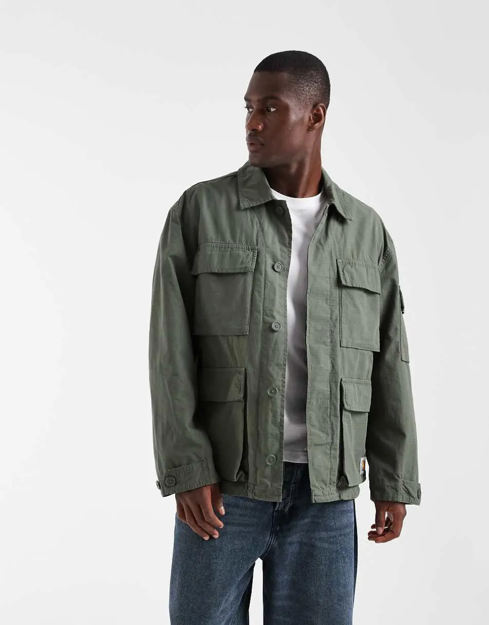 Carhartt WIP manderson jacket in leaf green