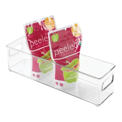 Medium Clear Plastic Bin