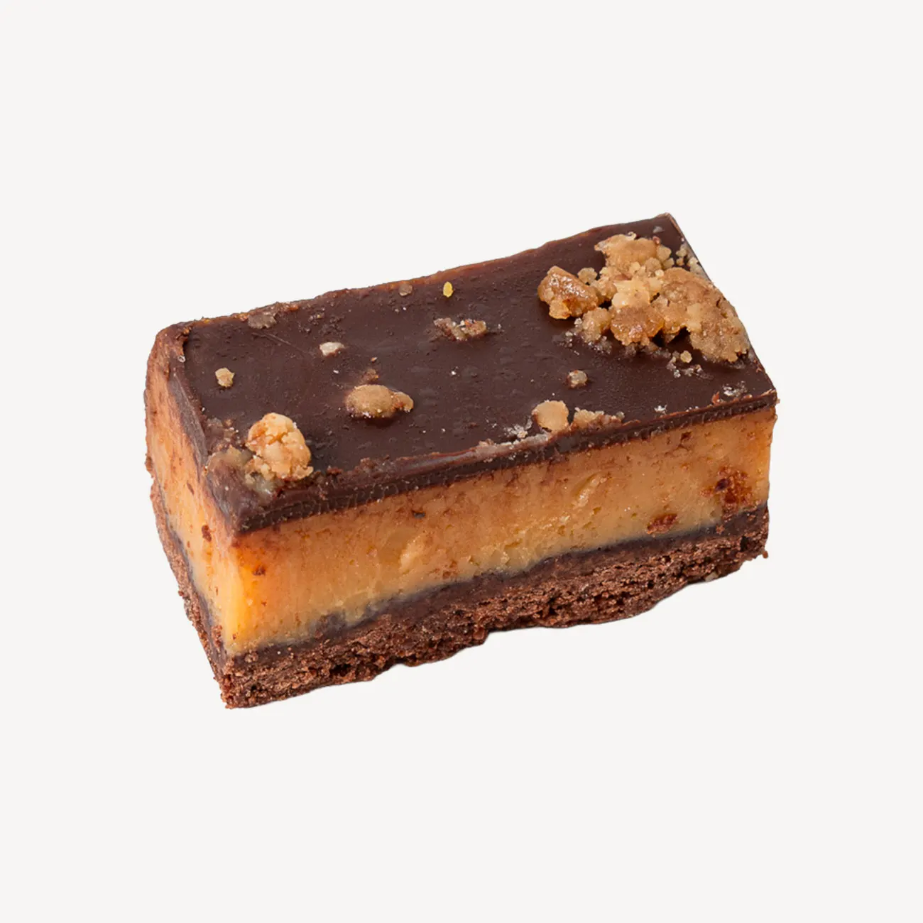 bluebells mini salted caramel slice