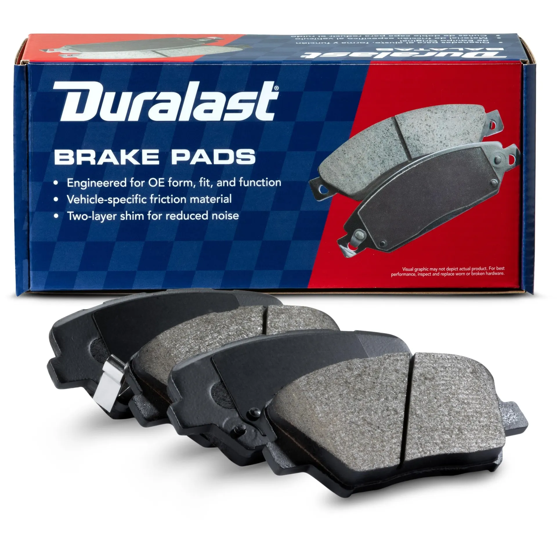 Duralast Ceramic Brake Pads D1815
