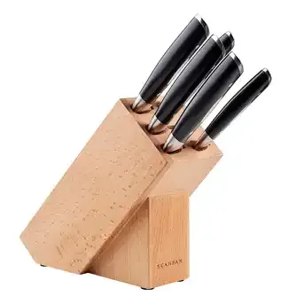 Scanpan Classic Knife Block Set 6 Piece