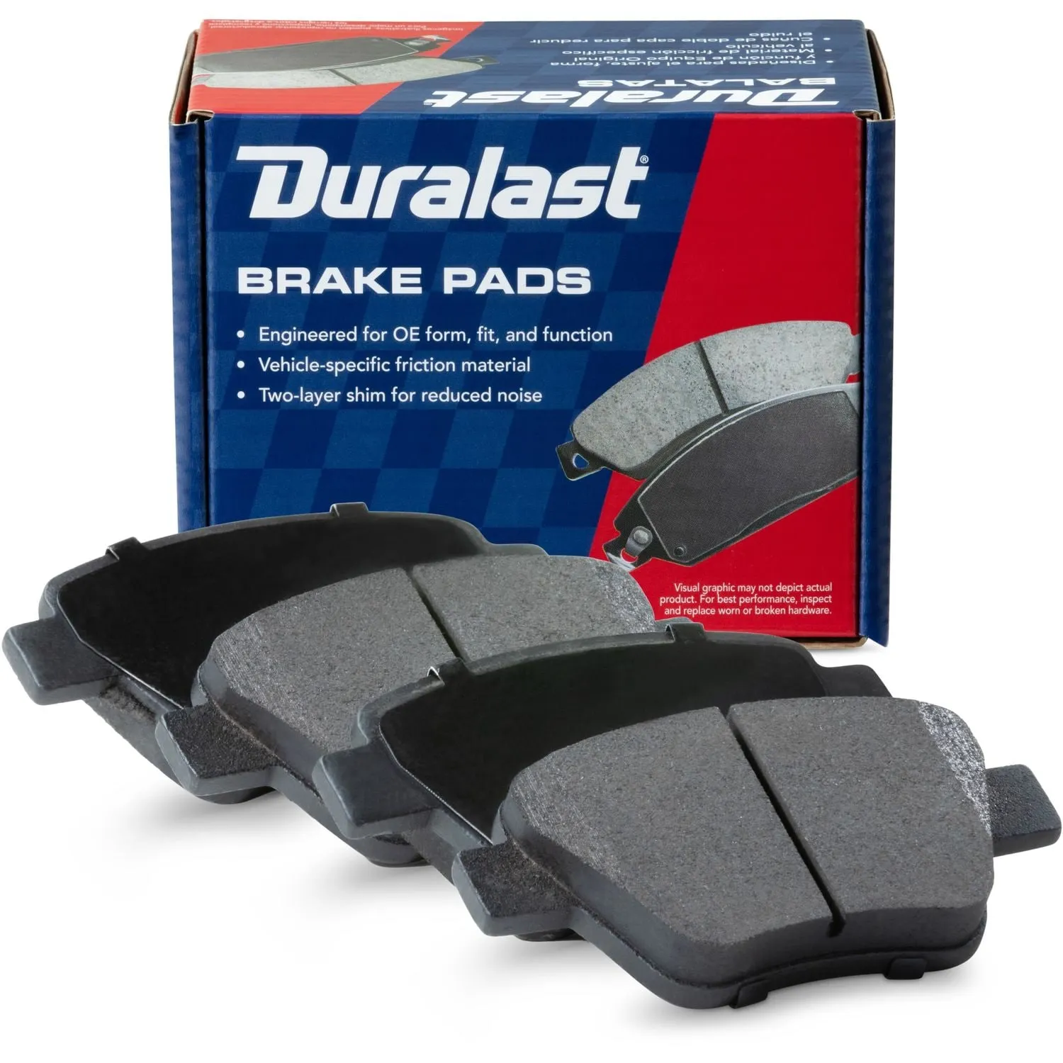 Duralast Semi-metallic Brake Pads D1456