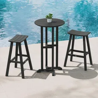POLYWOOD Long Beach 3-piece Bistro Set