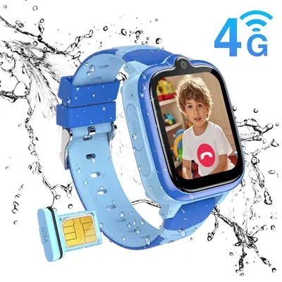 Blackview Z10 Kinderuhr smartwatch, GPS und 4G-Videoanrufe smartwatch, Bluetooth, IP67, 1.83" IPS, 1GB+8GB, 680mAh, Gravitysensor, LBS+WiFi+GPS, SOS