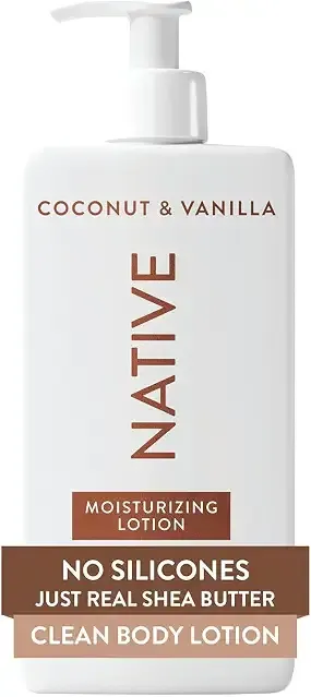 Native Body Lotion for Women & Men, Coconut & Vanilla Scent, 16.5 fl oz