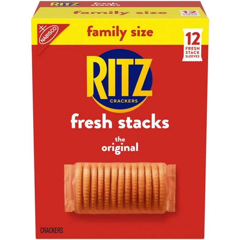 Nabisco Ritz Family Size Fresh Stacks