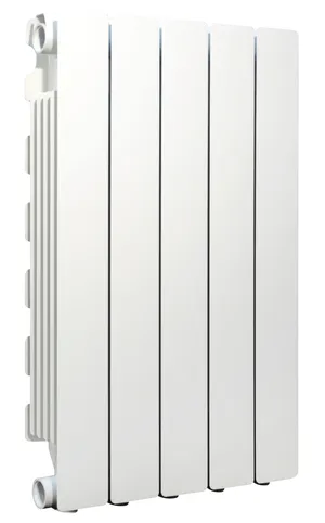 Termosifone in alluminio 5 elementi interasse 600 mm PRODIGE MODERN BIANCO