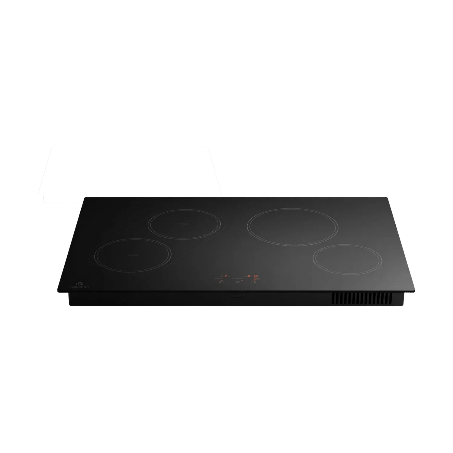 Encimera A Inducción Vitroceramica Modelo: Ei-4pv80d INDURAMA 4 Quemadores