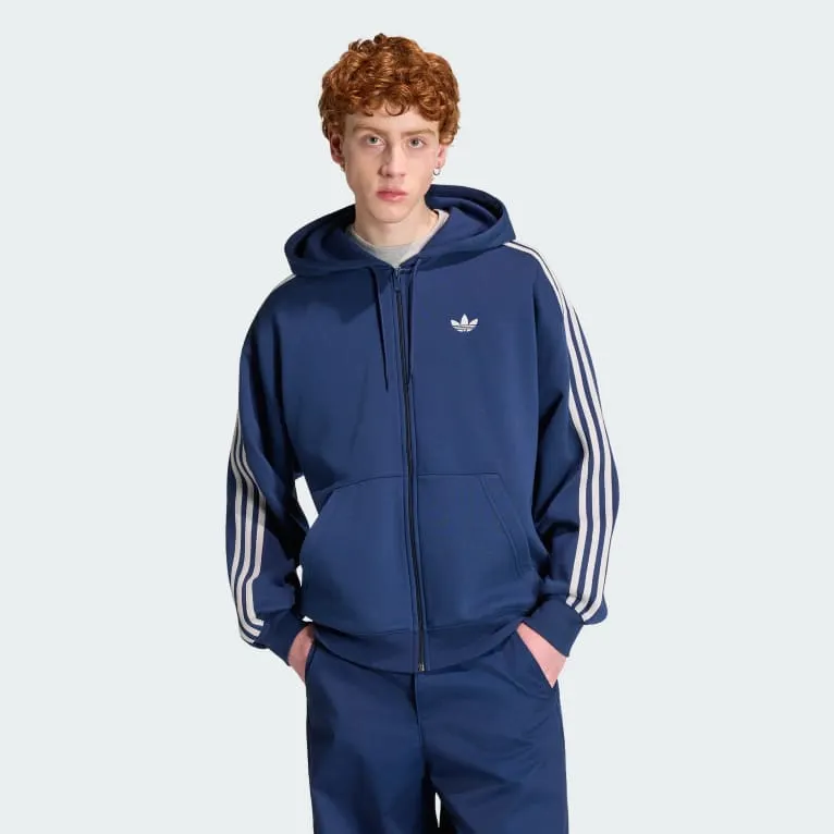 adidas Adicolor Oversize Full-Zip Hettegenser
