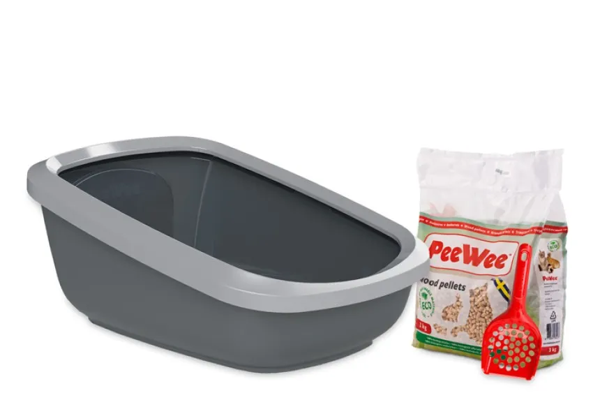 PeeWee Startpakket PeeWee EcoGranda antraciet-grijs