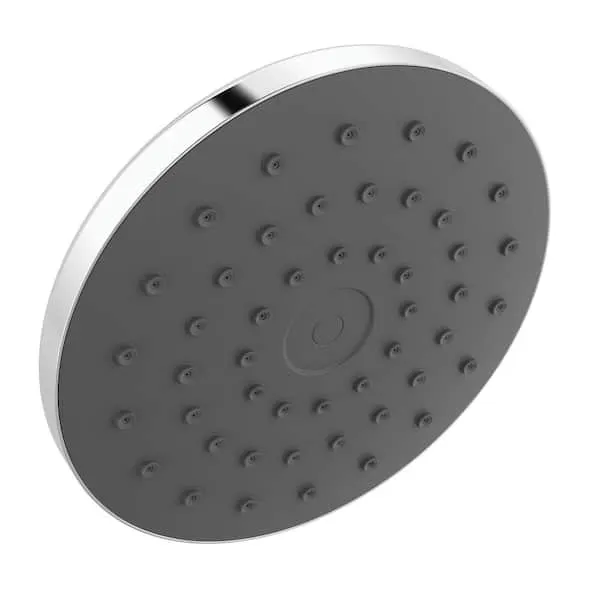 Delta PivotPro 1-Spray Patterns 7 in. Wall Mount Fixed Shower Head in Chrome