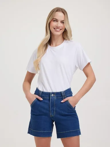 Just Jeans Originals High Rise Tailored Bermuda Short