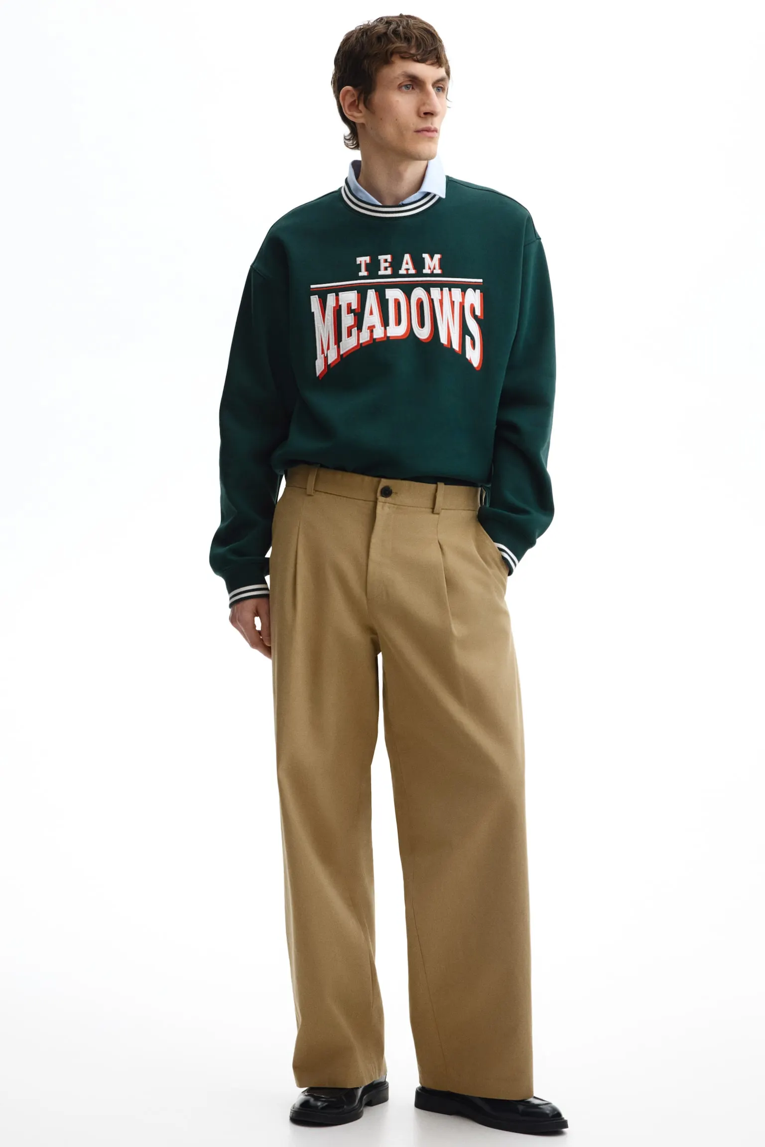 Sudadera Loose Fit con diseño