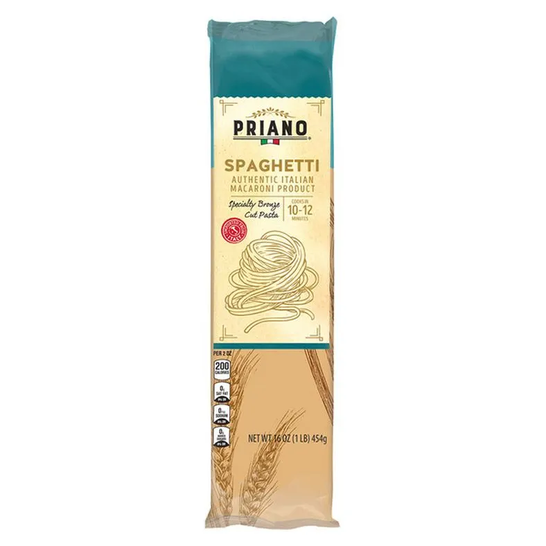 Priano Bronze Cut Spaghetti
