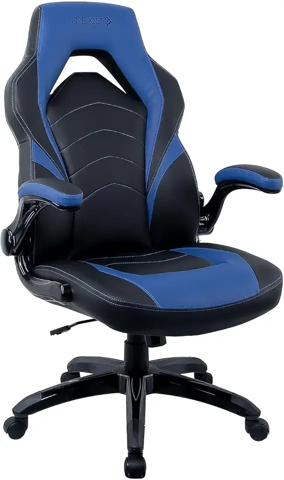 STAPLES Emerge Gaming Chair, Ergonomic, Adjustable Height, Swivel, Black
