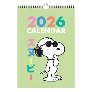 Calendario 2026 A3 Snopy de 41x29 cm