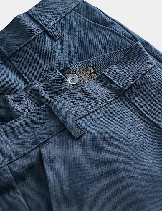 2er-Pack Schulshorts mit geradem Bein für Jungen (2–15 Jahre)