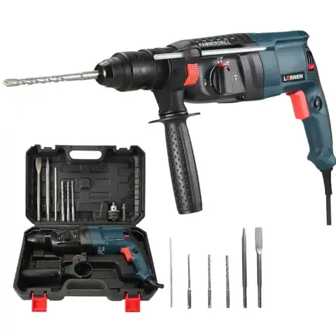 Kit Rotomartillo 800 W + Maletín Portátil + Accesorios