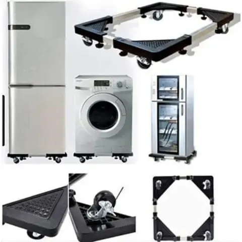 Base Ajustable con Ruedas Para Lavadora Refri etc