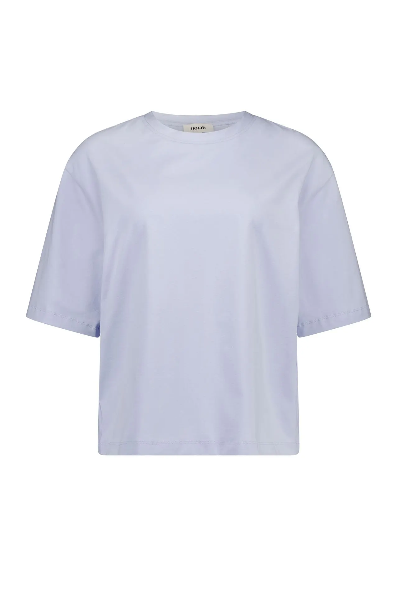 Lichtblauw basic shirt