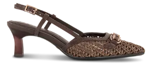 Tamaris Slingback-Pumps Brun 1-29634-44