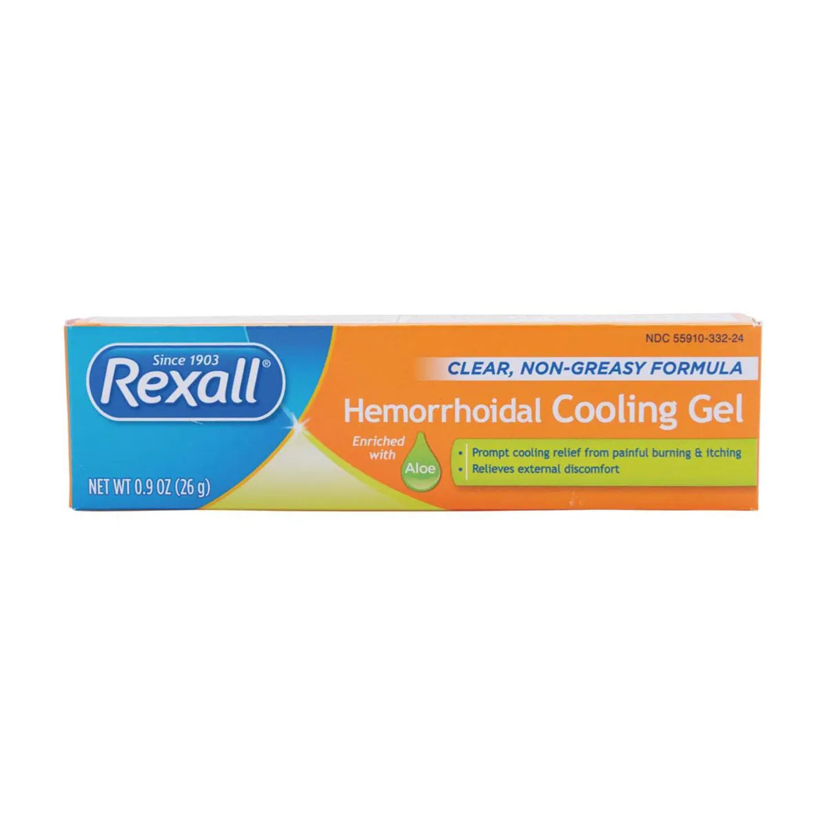 Rexall Hemorrhoid Cooling Gel 0.9oz