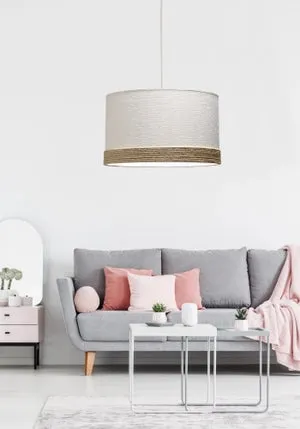 Lampadario Natura Cilindro E27 Ø40cm