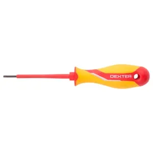 Cacciavite da elettricista SL2.5 DEXTER lama 2.5x75 mm L 175 mm