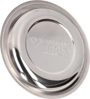 Brilliant Tools Vassoio magnetico in acciaio inossidabile, Ø 15 cm